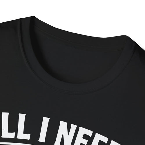 All I Need Is My Cat Shirt, Cat Lover Tee, Funny Cat Lady Gift, Cat Mom Shirt, Cat Illustration Tee, Pet Mom Gift, Cat Tee